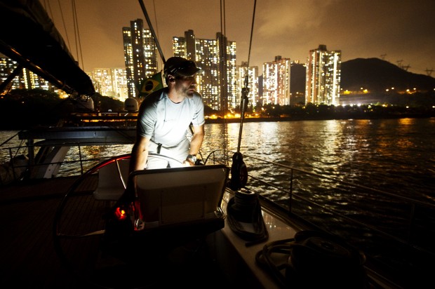 Onboard Pangea with Mike Horn, Hong Kong