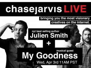 chase jarvis Julien + My Goodness Home Page Graphic